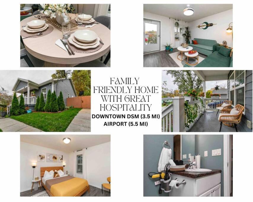 Family Friendly Home Close To Airport And Downtown Des Moines Kültér fotó